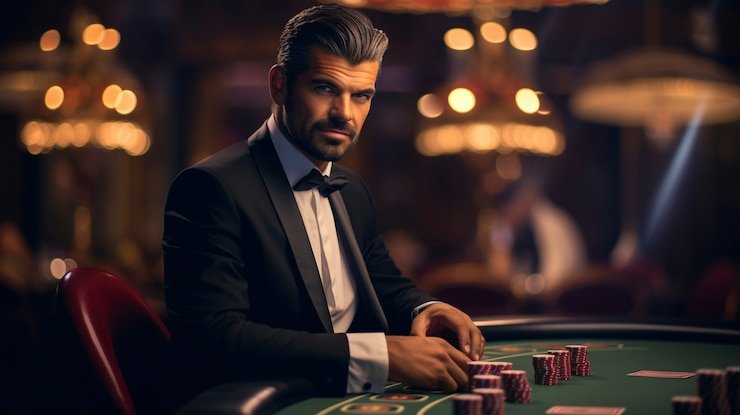 Mobile Lightning Baccarat interface showing dealer feed and betting controls